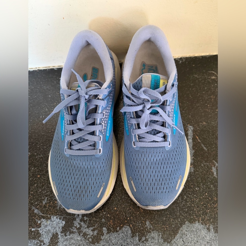 Womens Brooks Ghost 14 Running Shoes Sz 7 1203561B456 - Picture 5 of 8